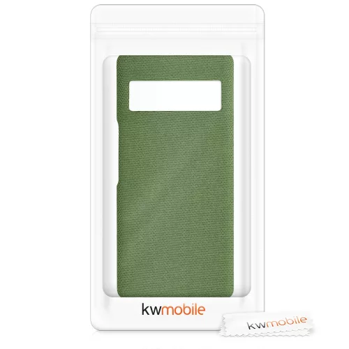 Pouzdro Kwmobile pro Google Pixel 6 Pro, textilní, zelené, 57796.07