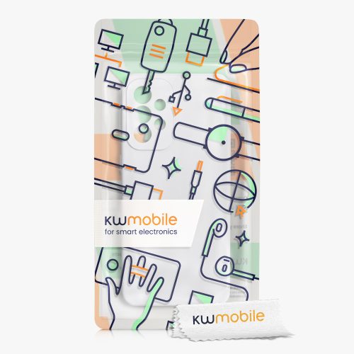Pouzdro Kwmobile pro Samsung Galaxy A33 5G, silikonové, bílé, 57833.48