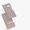Pouzdro Kwmobile pro Google Pixel 6a, silikonové, krémové, 57815.10