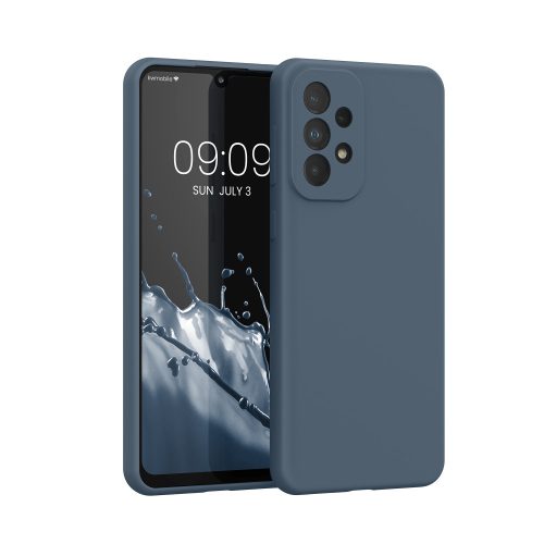 Pouzdro Kwmobile pro Samsung Galaxy A33 5G, silikonové, modré, 57833.202