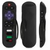 Kryt na dálkové ovládání TCL TV RC280, Kwmobile, černý, silikon, 57900.01