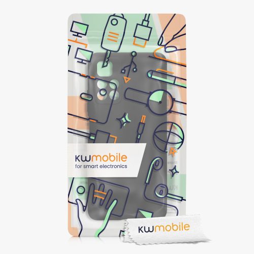 Kryt Kwmobile pro Xiaomi Redmi Note 11S 5G/Poco M4 Pro 5G, silikon, černý, 57925.47