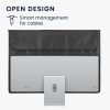Kryt pro monitor Apple Studio Display, Kwmobile, černý, textilní, 57913.01