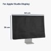 Kryt pro monitor Apple Studio Display, Kwmobile, černý, textilní, 57913.01