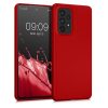 Kryt Kwmobile pro Samsung Galaxy A53 5G, silikonový, červený, 57958.36