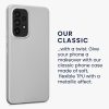Pouzdro Kwmobile pro Samsung Galaxy A53 5G, silikonové, šedé, 57958.67