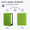 Pouzdro pro Amazon Kindle Paperwhite 11, Kwmobile, zelené, ekokůže, 56256.42