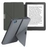 Pouzdro pro Kobo Aura Edition 2, Kwmobile, šedé, ekokůže, 41181.73