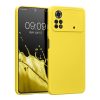 Pouzdro Kwmobile pro Xiaomi Poco X4 Pro 5G, silikonové, žluté, 57983.165