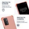 Pouzdro Kwmobile pro OPPO A74 5G/A54 5G, silikonové, růžové, 58012.154