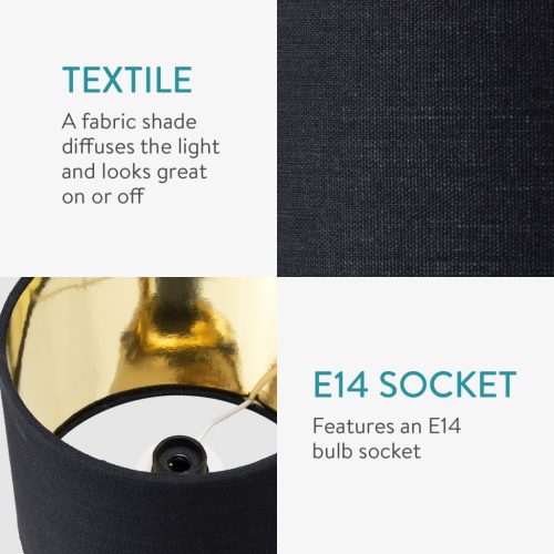 Lampa de masa Navaris, design cactus, 31 cm, dimmer integrat, priza EU, auriu, ceramica/metal