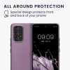 Kryt Kwmobile pro Samsung Galaxy A53 5G, silikon, fialový, 58019.230
