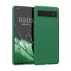 Pouzdro Kwmobile pro Google Pixel 6a, silikonové, zelené, 58053.227