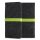 Kwmobile Universal Cover XL velikost – 6,8 palce, mikrovlákno, šedá/zelená, 58046.03