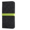 Kwmobile Universal Cover XL velikost – 6,8 palce, mikrovlákno, šedá/zelená, 58046.03