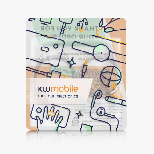 Sada 2 pouzder pro Xiaomi Watch S1 Active, Kwmobile, průhledná, silikonová, 58070.02