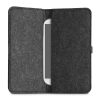 Kwmobile Universal Cover XL velikost – 6,8 palce, mikrovlákno, šedý, 58046.02