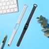 Sada 2 popruhů pro Xiaomi Mi Band 4, Kwmobile, Black/White, silikon, 49312.02