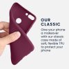 Pouzdro Kwmobile pro Huawei Enjoy 7s/P Smart (2017), silikonové, fialové, 44124.187