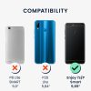 Pouzdro Kwmobile pro Huawei Enjoy 7s/P Smart (2017), silikonové, fialové, 44124.187