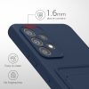 Pouzdro Kwmobile pro Samsung Galaxy A52/Galaxy A52 5G/Galaxy A52s 5G, silikonové, modré, 55083.17