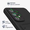 Kryt Kwmobile pro Samsung Galaxy A33 5G, silikonový, černý, 58145.01