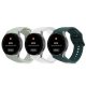 Řemínek pro Samsung Watch 4 (40mm)/Watch 4 (44mm)/Watch 4 Classic (42mm), Kwmobile, zelená/bílá, silikon, 58172.01