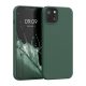 Kryt Kwmobile pro Apple iPhone 13, silikonový, zelený, 55948.169