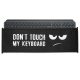 Pouzdro na klávesnici pro Logitech MX Keys Wireless, Kwmobile, Black/White, Plast, 58193.01