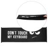 Pouzdro na klávesnici pro Logitech MX Keys Wireless, Kwmobile, Black/White, Plast, 58193.01