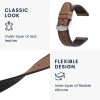Řemínek pro Willful Smartwatch/Fitnesstracker, Kwmobile, hnědý/černý, přírodní kůže, 58186.05
