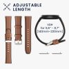 Řemínek pro Willful Smartwatch/Fitnesstracker, Kwmobile, hnědý/černý, přírodní kůže, 58186.05