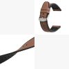 Řemínek pro Willful Smartwatch/Fitnesstracker, Kwmobile, hnědý/černý, přírodní kůže, 58186.05