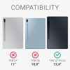 Pouzdro na tablet Samsung Galaxy Tab S7 Plus, Kwmobile, růžové, silikonové, 52923.08
