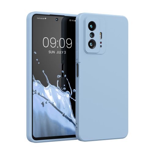 Kryt Kwmobile pro Xiaomi 11T/11T Pro, silikonový, modrý, 56573.58