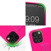 Kryt Kwmobile pro Apple iPhone 12 Pro Max, silikonový, růžový, 58284.77