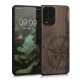 Kryt Kwmobile pro Samsung Galaxy M53 5G, dřevo, hnědý, 58313.02