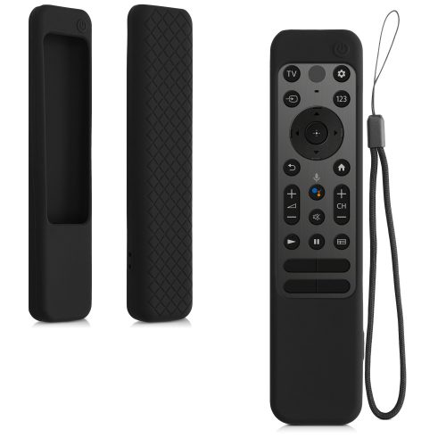Pouzdro na dálkový ovladač RMF TX800U/XR-A80K/XR-X90K, Kwmobile, černé, silikonové, 58336.01