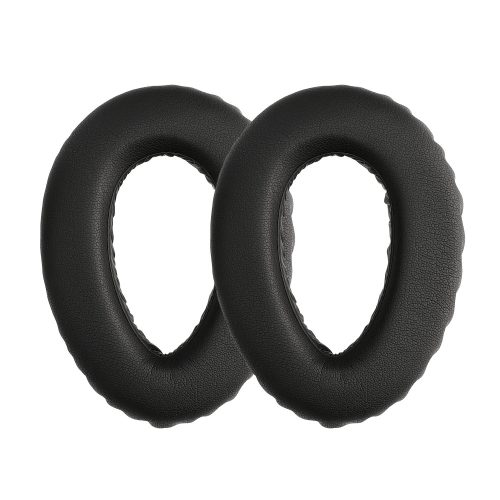 Sada 2 náušníků pro sluchátka Sennheiser PXC550/PXC480/MB660, Kwmobile, černá, ekologická kůže, 58340.01