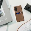 Kryt Kwmobile pro Samsung Galaxy S20 FE, Ekologická kůže, Hnědá, 58502.24
