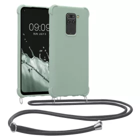   Kryt Kwmobile pro Xiaomi Redmi Note 9, silikonový, zelený, 53147.172