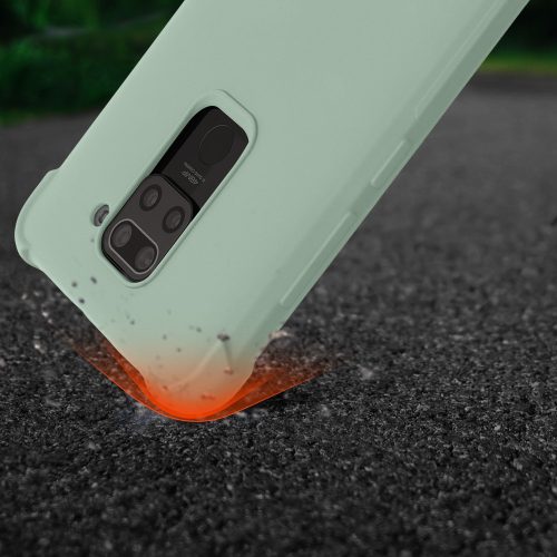 Kryt Kwmobile pro Xiaomi Redmi Note 9, silikonový, zelený, 53147.172