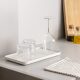 Set 2 Scurgatoare vase Navaris, din plastic, 31x17.5x2.2 cm, 58470.01