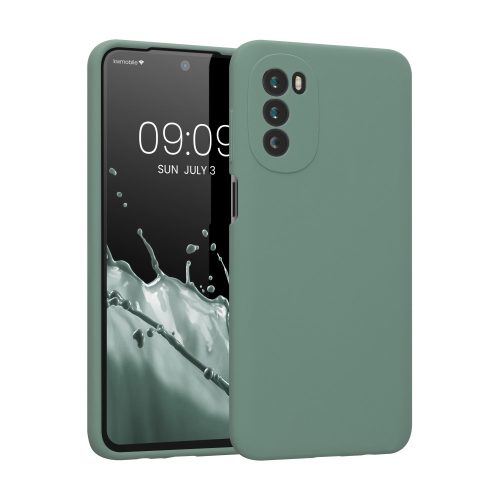 Kryt Kwmobile pro Motorola Moto G52/Moto G82, silikonový, zelený, 58542.166