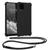 Kryt Kwmobile pro Samsung Galaxy A12, silikonový, černý, 54504.01
