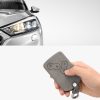 Kryt klíče od auta pro Renault 4 Buttons, Kwmobile, šedý, ekokůže, 48568.17
