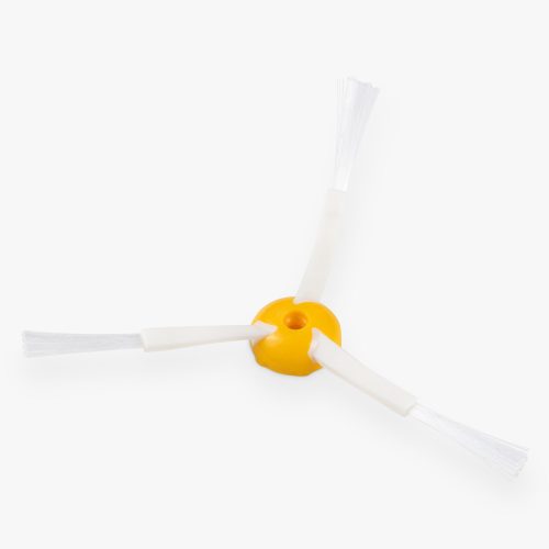 Sada 6 ks bočních kartáčů pro vysavač iRobot Roomba 700/Roomba 600/Roomba 500, Kwmobile, Bílá/Žlutá, Plast, 49136.02