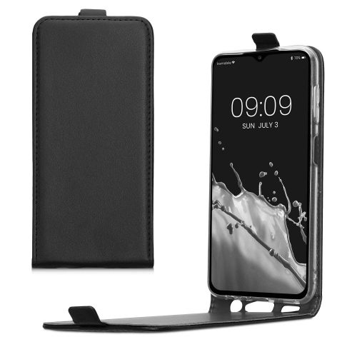 Pouzdro Kwmobile pro Samsung Galaxy A13, ekologická kůže, černé, 58616.01