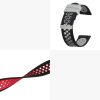 Sada 2 řemínků pro pánské chytré hodinky Fossil Gen 6, Kwmobile, Multicolor, Silicon, 58641.01