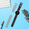 Sada 2 řemínků pro Huawei Watch GT 3 Pro (46mm), Kwmobile, Black/Grey, Silicone, 58637.02